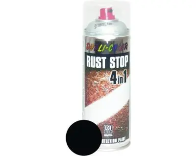 1008260 - 868320 RUST STOP RAL 9005 DIEPZWART 400 ML