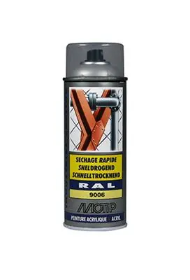 1051746 - IND. RAL 9006 WIT ALU MET. SPUITBUS 400 ML