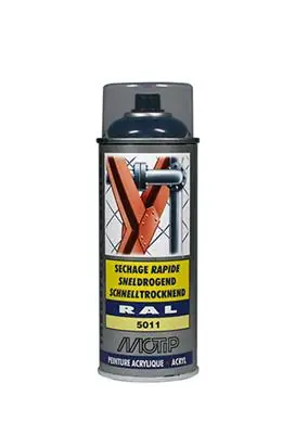 1051610 - IND. RAL 5011 STAALBLAUW SPUITBUS 400 ML