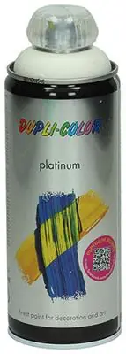 1002564 - 719837 PLATINUM RAL 9010 HELDER WIT 400 ML