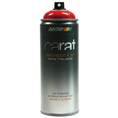 1032355 - 08018 CARAT TRAFFIC RED 400 ML