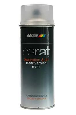 1051958 - CARAT CLEAR VARNISH MATT SPUITBUS 400 ML