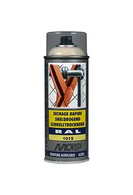 1051653 - IND. RAL 1015 IVOOR WIT SPUITBUS 400 ML