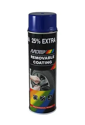 1051539 - MOTIP SPRAYPLAST BLAUW SPUITBUS 500 ML