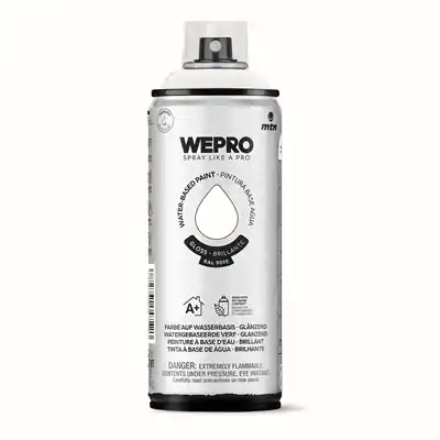 1076630 - MTN WEPRO WATER STELLAR WHITE GLOSS 400ML