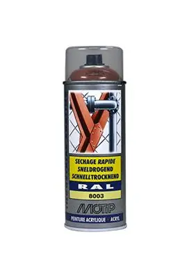 1051733 - IND. RAL 8003 LEEM BRUIN SPUITBUS 400 ML