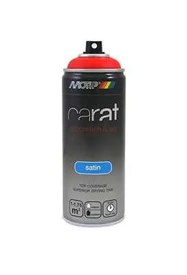 1054607 - 08068 CARAT SATIN TRAFFIC RED 400 ML