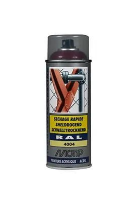 1051700 - IND. RAL 4004 BORDEAUX VIOLET SPUITBUS 400 ML