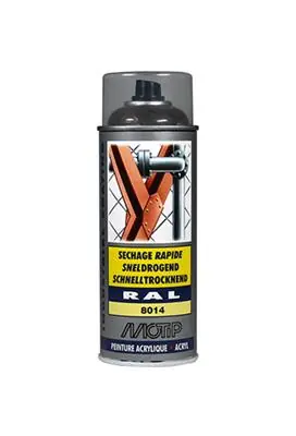 1051637 - 07033 INDUSTRIAL RAL 8014 SEPIA BRUIN 400 ML
