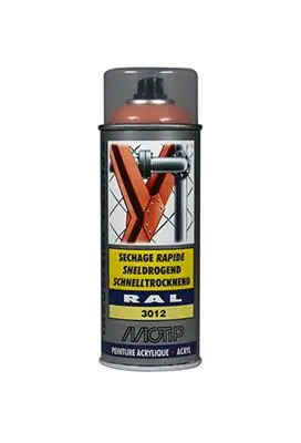 1051674 - IND. RAL 3012 BEIGE-ROOD SPUITBUS 400 ML