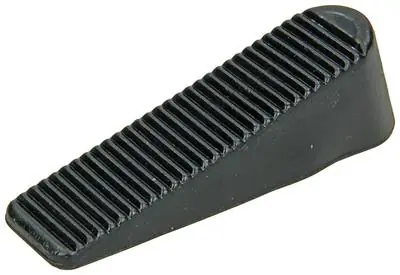 1047637 - DEURWIG RUBBER ZWART 100 X 25 MM 1 ST/PC