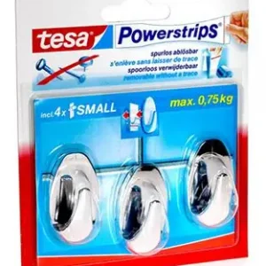 1001525 - TESA POWERST.MINI CHROOM OVAL