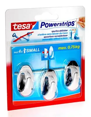 1001525 - TESA POWERST.MINI CHROOM OVAL