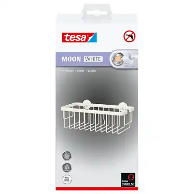 1073535 - TESA MOON WHITE DOUCHEREK ENKEL WIT