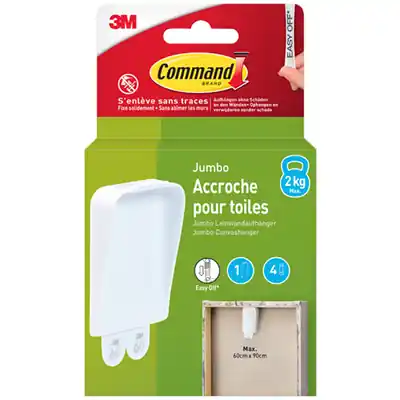 1075970 - COMMAND SCHILDERIJHAAK JUMBO WIT, 1ST