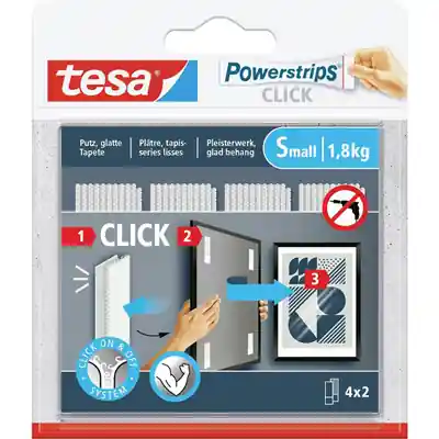 1074191 - TESA POWERSTRIPS CLICK 4X2 S