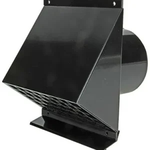 1053826 - GEVELDOORVOER ZWART DIA 150