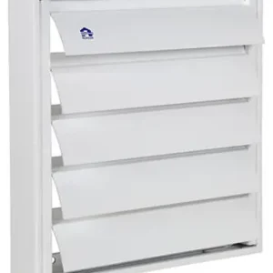 1013879 - LAMELLENROOSTER ALU WIT RENSON 433 210X210MM