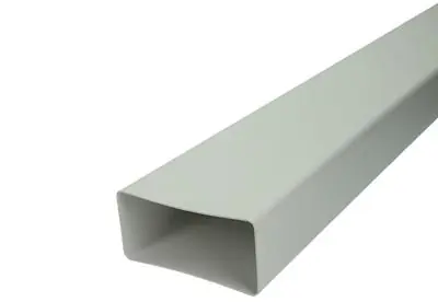 1006424 - PVC BUISSTUK 1M 7028 WIT 110X55MM