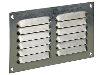 1015065 - SCHOEPENROOSTER PLAT ALU F1 200X100MM