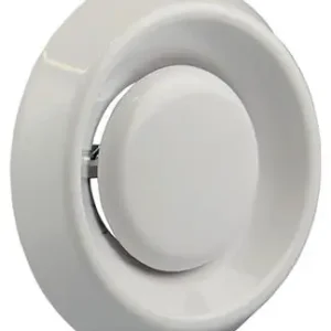 1006377 - AFZUIGVENTIEL INBOUW 736 PVC RENSON Ø80