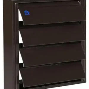 1013923 - LAMELLENROOSTER ALU BRUIN RENSON 433 173X173MM