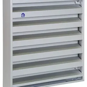 1013929 - OPBOUWMUURROOSTER ALU NATUUR RENSON 431 225X225MM