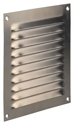 1006356 - SCHOEPENROOSTER VLAK 438 INOX RENSON 150X150MM