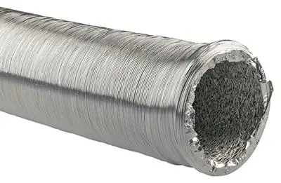 1048753 - ZACHT FLEXIBEL ALUMINIUM LUCHTKANAAL ALUDEC 245 DIA 125