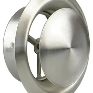 1006331 - AFZUIGVENTIEL INBOUW 636 INOX RENSON Ø 150