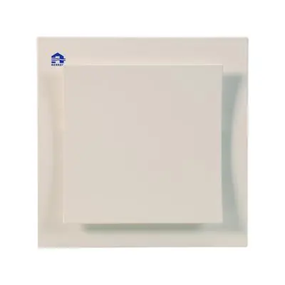 1052943 - INBOUW DESIGN AFZUIGROOSTER XD1 (152X152) RAL 9010