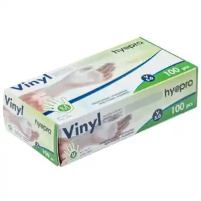 1066458 - HANDSCHOEN VINYL MEDIUM ONGEPOEDERD DOOS 100ST