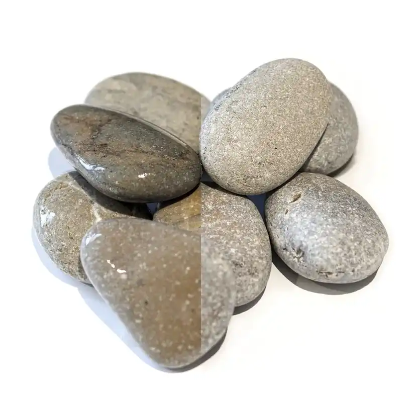 Asia Beach Pebbles Grijs 50-70mm