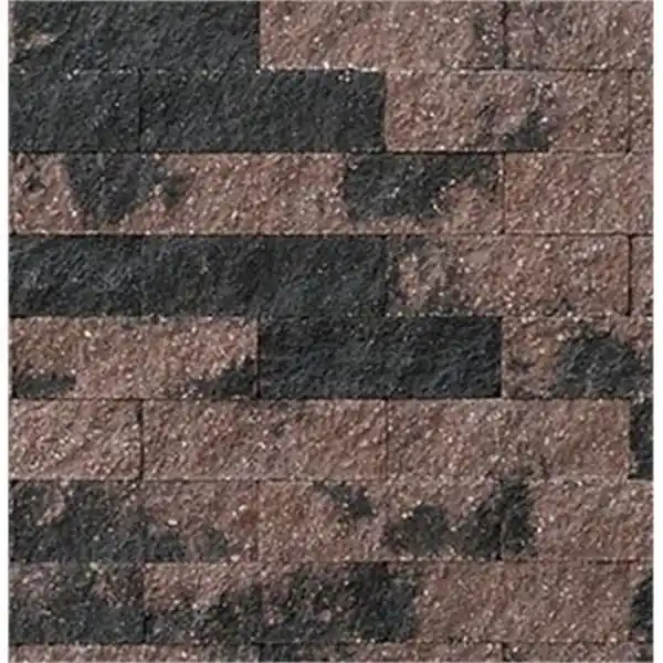 Wallblock 10x10x40 Split Brons