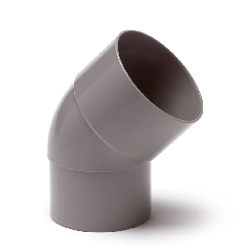 PVC Bocht 45gr. Ø80mm