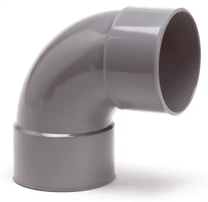 PVC Bocht 90gr. Ø40mm