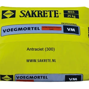 Sakrete – Voegmortel – Antraciet – 25kg