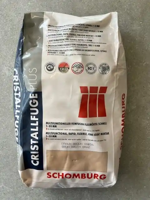 Voegmortel Plus Bruin 1-10mm 5kg