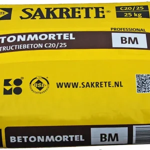 Zak Betonmortel 25kg