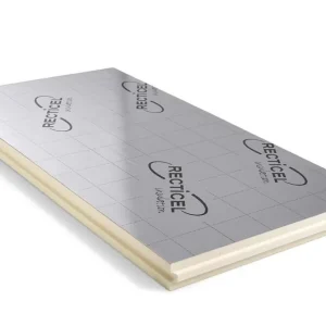 Eurowall PIR Spouwisolatie 100mm. 600x1200mm Rd=4.5