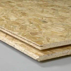 OSB plaat 244x59cm. dikte 18mm. Tong & Groef