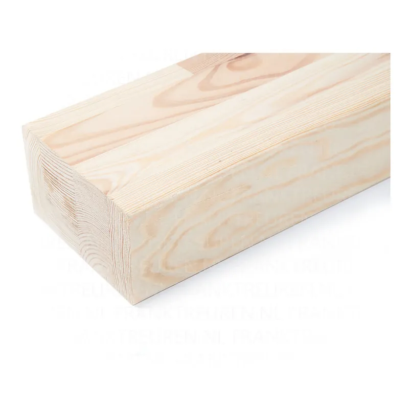 72x120mm grenen A KD gelam. gevingerl. 4 zij geschaafd ronde hoeken R=3 *FSC