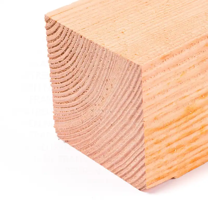 100x100mm Douglas C18 ruw (netto 96x96mm) KD 18% ***PEFC