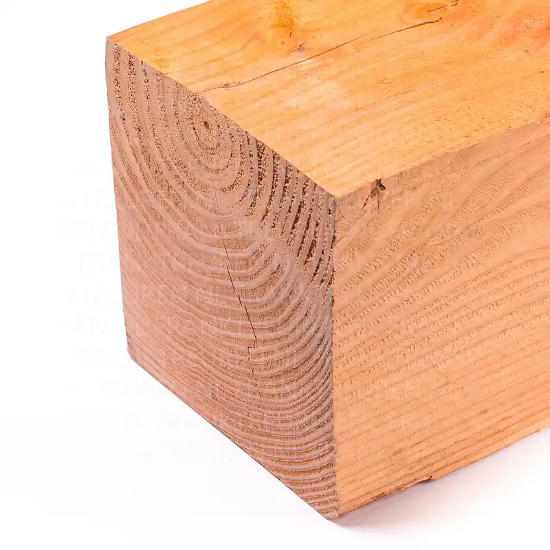 150x150mm Douglas C18 ruw (netto 146x146mm) KD 18% ***PEFC