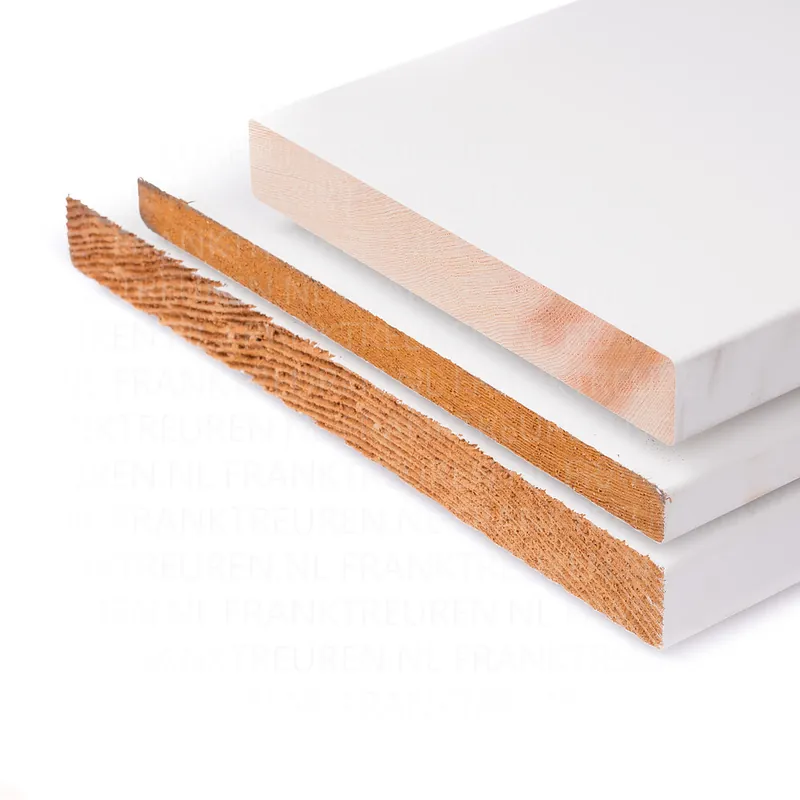28x285mm Red Cedar geschaafd gegrond (netto 26x285mm)