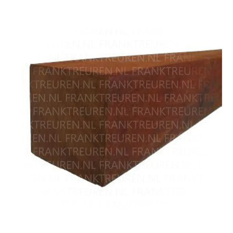 *40x40mm Azobe hardhout fijnbezaagd gepunt 100cm *FSC
