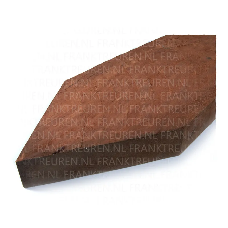 *40x190mm Azobe hardhout ankerplank met V-punt