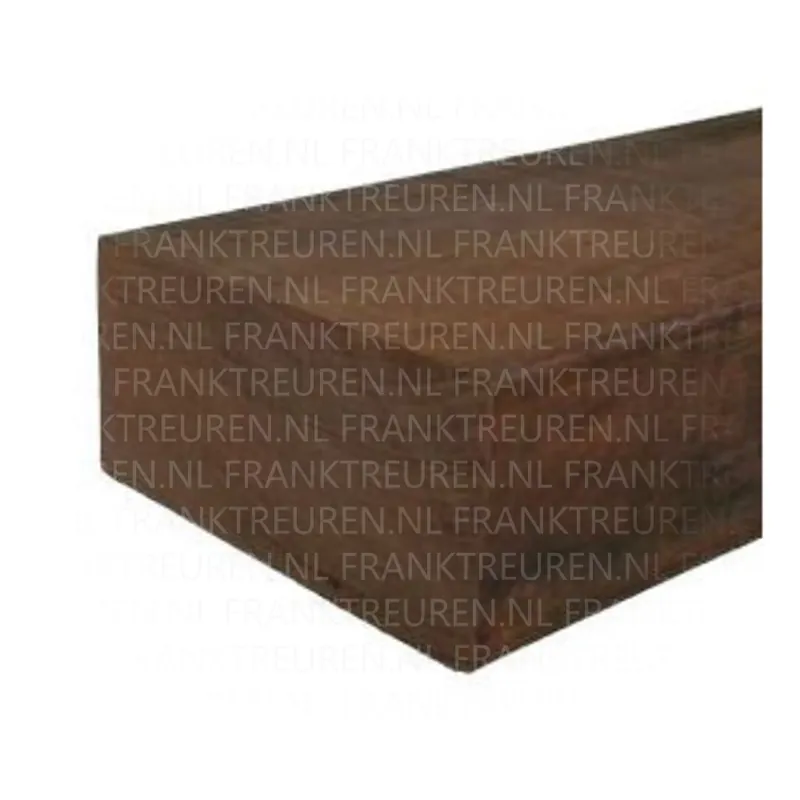 68x140mm Angelim Vermelho hardhout geschaafd ronde hoeken *FSC
