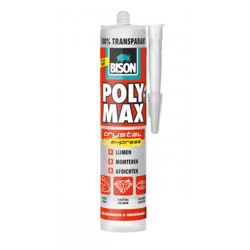 BISON POLY MAX® CRYSTAL EXPRESS KOKER 300 G NL