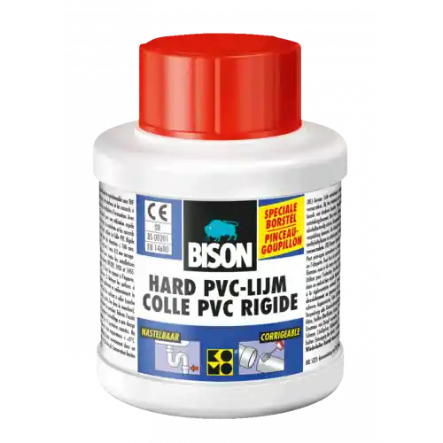BISON HARD PVC-LIJM FLACON 250 ML NL/FR